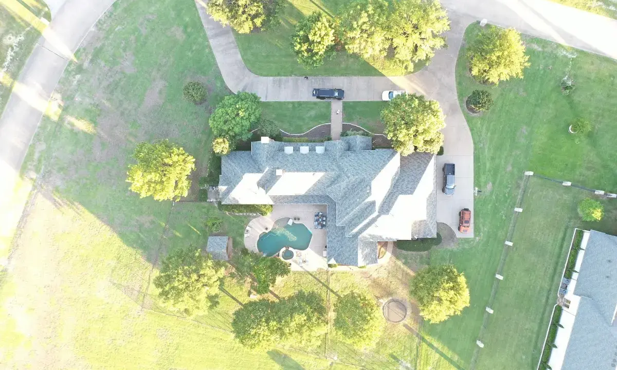 New shingle roof installation on a home in De Pere